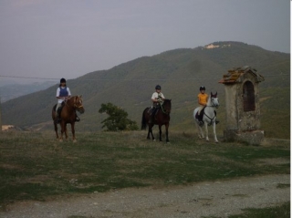 Un caballo itinerarios